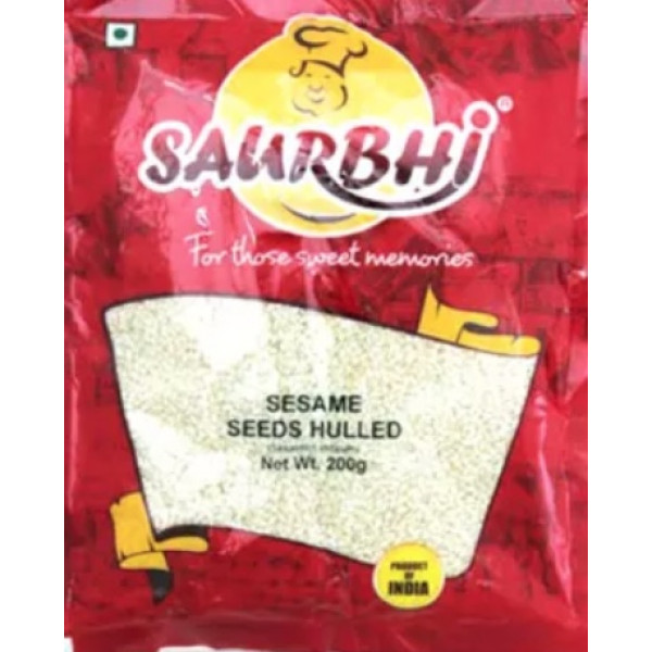 Saurbhi Sesame Seeds Hullled 500g 